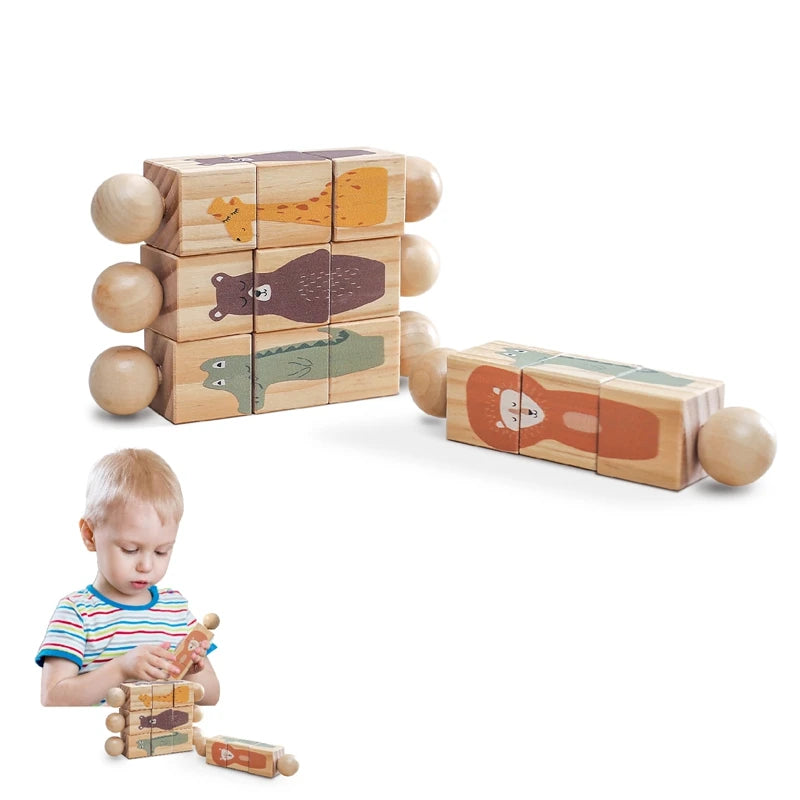 Puzzle en bois pour bébé